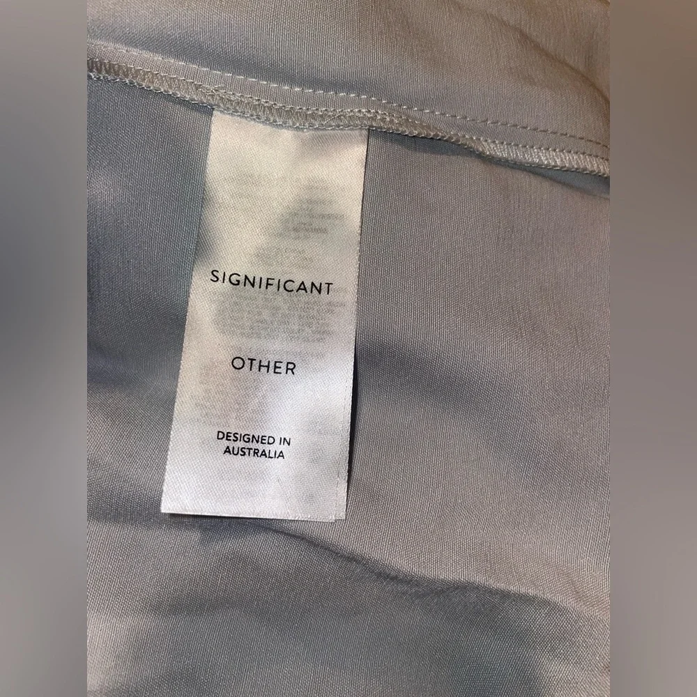 New! Significant Other Aria Silver Mint Dress 🩶 size 4 NWT! - Picture 13 of 14